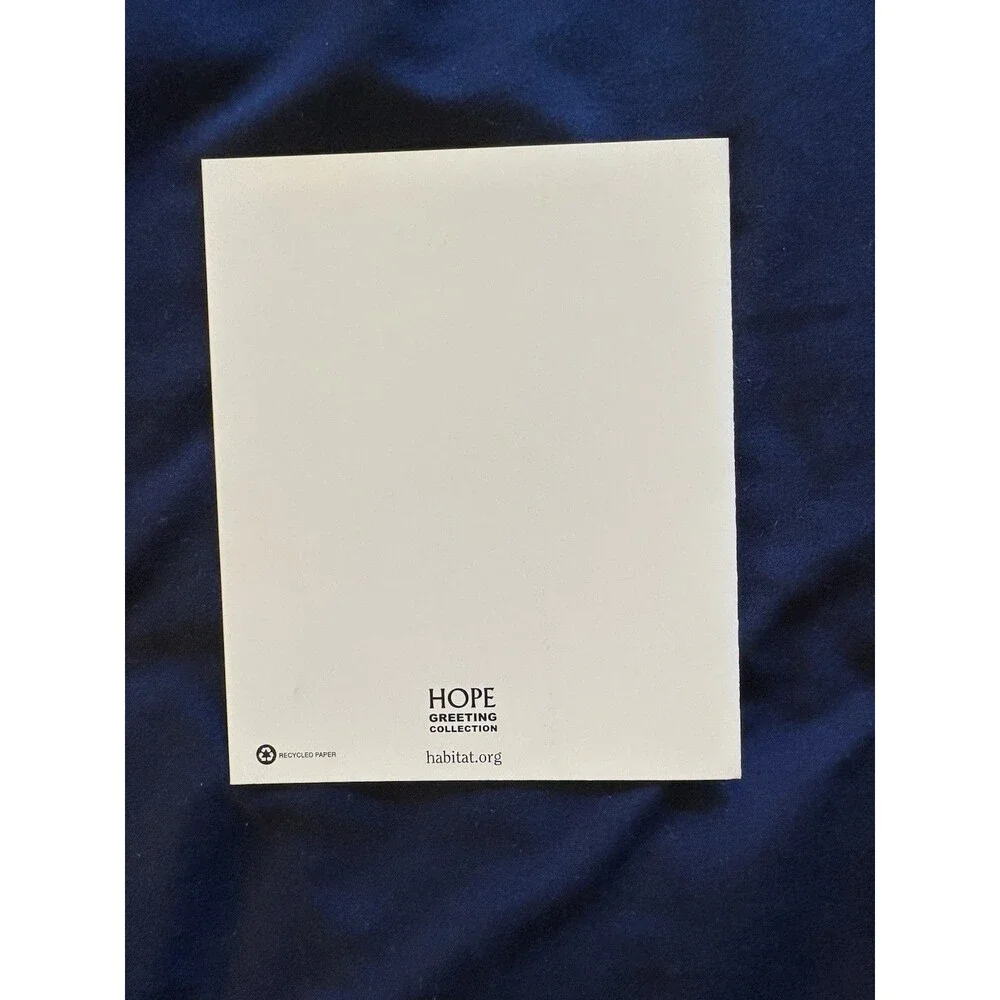 Generic Card with White Envelope | Flower Bud design By Habitat